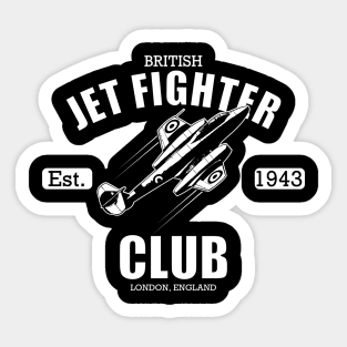 Gloster Meteor Sticker